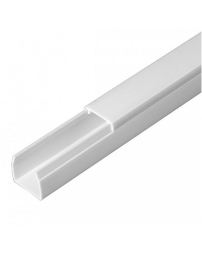 Кабель-канал белый 2-й замок в п/э 16х16 (84 м/уп) Промрукав (PR03.0048) в Сергиевом Посаде Кабель-канал Pintop.ru