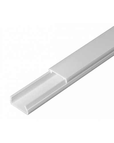 Кабель-канал белый 2-й замок в п/э 20х10 (96 м/уп) Промрукав (PR03.0049) в Сергиевом Посаде Кабель-канал Pintop.ru