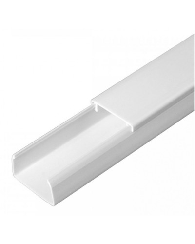 Кабель-канал белый 2-й замок в п/э 25х16 (50 м/уп) Промрукав (PR03.0050) в Сергиевом Посаде Кабель-канал Pintop.ru