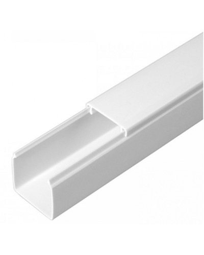 Кабель-канал белый 2-й замок в п/э 25х25 (32 м/уп) Промрукав (PR03.0051) в Сергиевом Посаде Кабель-канал Pintop.ru