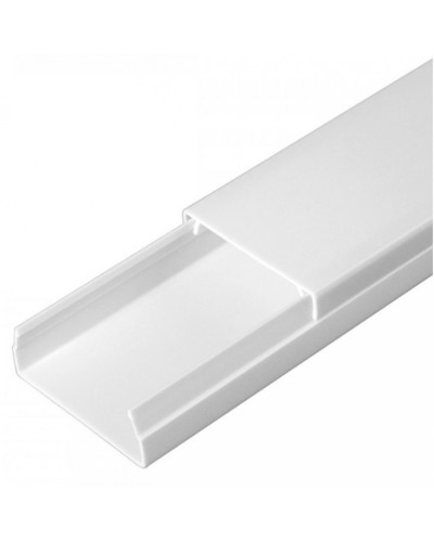Кабель-канал белый 2-й замок в п/э 40х16 (30 м/уп) Промрукав (PR03.0052) в Сергиевом Посаде Кабель-канал Pintop.ru