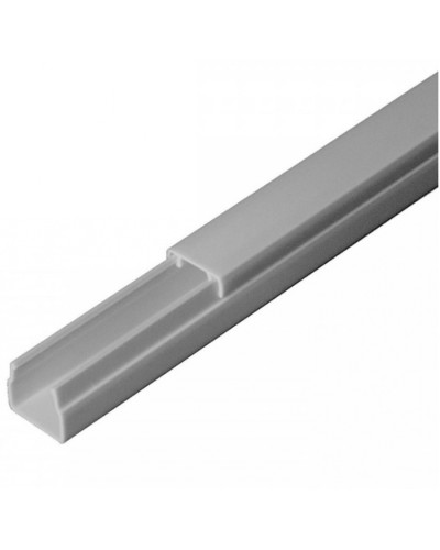 Кабель-канал серый RAL 7035 2-й замок в п/э 12х12 (242м/уп) Промрукав (PR03.0068) в Сергиевом Посаде Кабель-канал Pintop.ru