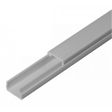 Кабель-канал серый RAL 7035 2-й замок в п/э 15х10 (234м/уп) Промрукав (PR03.0069)