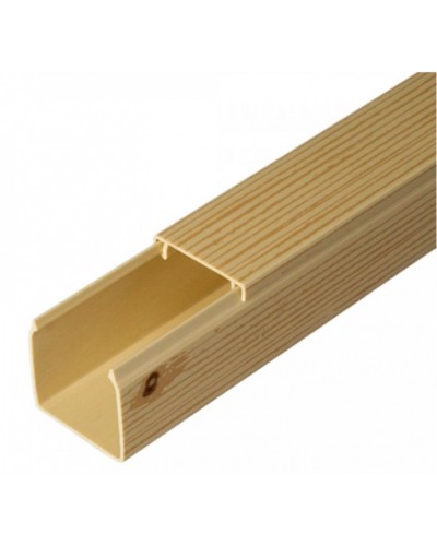 Кабель-канал сосна 2-й замок в п/э 25х25 (32 м/уп) Промрукав (PR03.0183) в Сергиевом Посаде Кабель-канал Pintop.ru