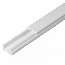 Кабель-канал белый 2-й замок в п/э 15х10 (234м/уп) Промрукав (PR.0325201)