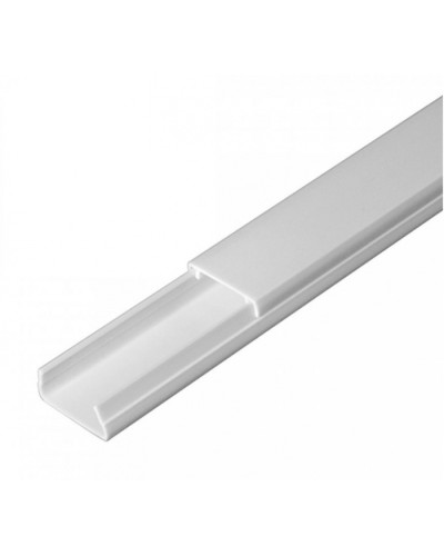 Кабель-канал белый 2-й замок в п/э 20х10 (180м/уп) Промрукав (PR.0325203) в Сергиевом Посаде Кабель-канал Pintop.ru