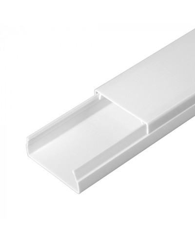 Кабель-канал белый 2-й замок в п/э 40х16 (56м/уп) Промрукав PR.0325206 в Сергиевом Посаде Кабель-канал Pintop.ru