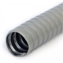 Металлорукав в ПВХ оболочке серый Р3-ЦП-НГ-38 (25м/уп) Промрукав (PR04.0476)