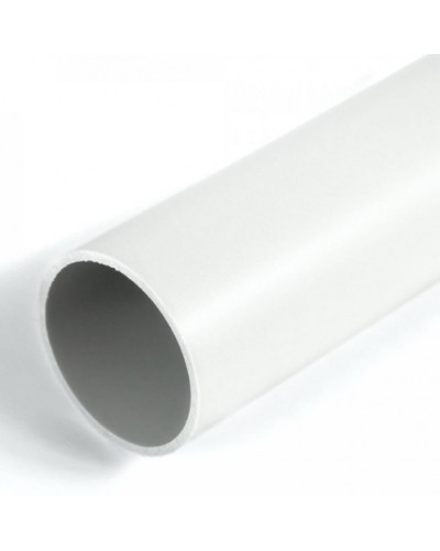 Труба жесткая ПВХ 2-х метровая легкая белая д63 (10м/уп) Промрукав (PR05.0029) в Сергиевом Посаде Гладкая труба Pintop.ru