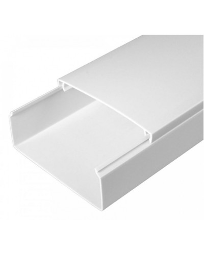 Кабель-канал белый 2-й замок в г/к 100х40 (24м/уп) Промрукав (PR.0510040) в Сергиевом Посаде Кабель-канал Pintop.ru