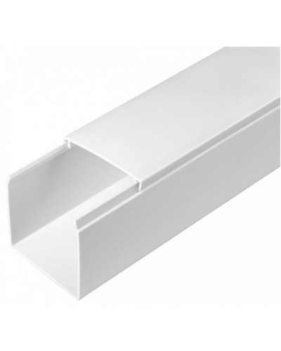 Кабель-канал белый 2-й замок в г/к 60х60 (24м/уп) Промрукав (PR.056060) в Сергиевом Посаде Кабель-канал Pintop.ru