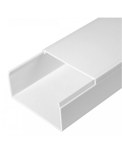 Кабель-канал белый 2-й замок в п/э 80х40 (30м/уп) Промрукав (PR.0580401) в Сергиевом Посаде Кабель-канал Pintop.ru