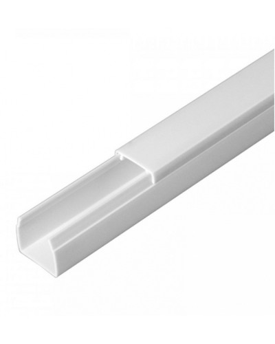 Кабель-канал белый 2-й замок в п/э 16х16 (120м/уп) Промрукав (PR.0616161) в Сергиевом Посаде Кабель-канал Pintop.ru