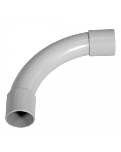 Соединитель угловой д20 (5шт/300шт уп/кор) Промрукав (PR.07420м) в Сергиевом Посаде Повороты, муфты, тройники Pintop.ru