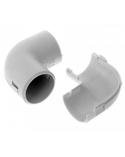 Соединитель угловой разборный д16 (5шт/700шт уп/кор) Промрукав (PR.07516м) в Сергиевом Посаде Повороты, муфты, тройники Pintop.ru