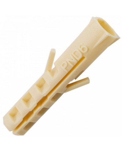 Дюбель нейлоновый PND 6х30 (100шт/уп) Промрукав (PR08.3621) в Сергиевом Посаде Крепеж: Дюбели, шурупы, саморезы Pintop.ru