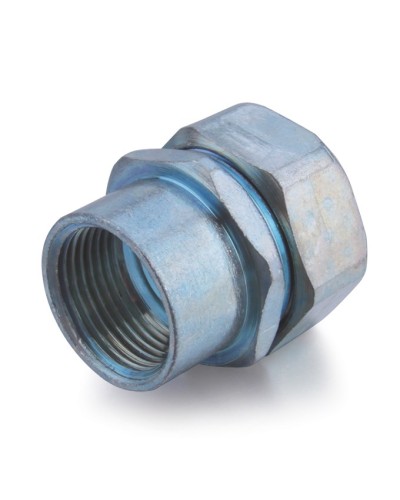 Муфта соединительная резьбовая СТМ(Р)-20 (РКв-20 (3/4), гайка под рожковый ключ) Промрукав (PR08.3787) в Сергиевом Посаде Повороты, муфты, тройники Pintop.ru