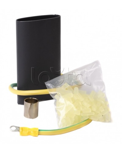 Муфта заземления термоусаживаемая д 7-18 Промрукав (PR08.3870) в Сергиевом Посаде Повороты, муфты, тройники Pintop.ru