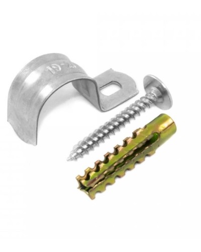 Комплекты для крепления ОКЛ с использованием самореза, дюбеля и скобы СМО 14-15 (100 шт) Промрукав (PR08.4994) в Сергиевом Посаде Держатели, клипсы, скобы Pintop.ru