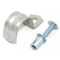 Комплекты для крепления ОКЛ с использованием винта, заклепки и скобы СМО 19-20 (100 шт) Промрукав (PR08.5027)