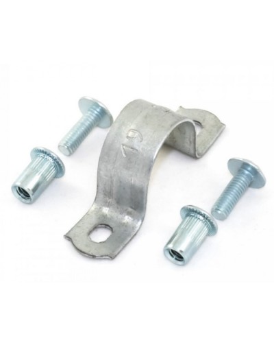 Комплекты для крепления ОКЛ с использованием винта, заклепки и скобы СМД 25-26 (100 шт) Промрукав (PR08.5033) в Сергиевом Посаде Держатели, клипсы, скобы Pintop.ru