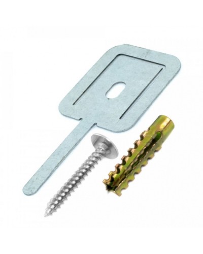 Комплекты для крепления ОКЛ с использованием самореза, дюбеля и хомута FR ПР-40 (100 шт) Промрукав PR08.5201 в Сергиевом Посаде Огнестойкие кабельные линии Pintop.ru