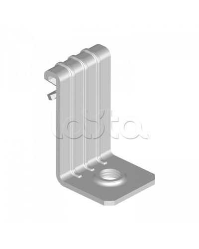 Зажим балочный вертикальный 1-5 мм с отгибом и резьбой М6 Промрукав (PR08.5861) в Сергиевом Посаде Аксессуары для лотков Pintop.ru