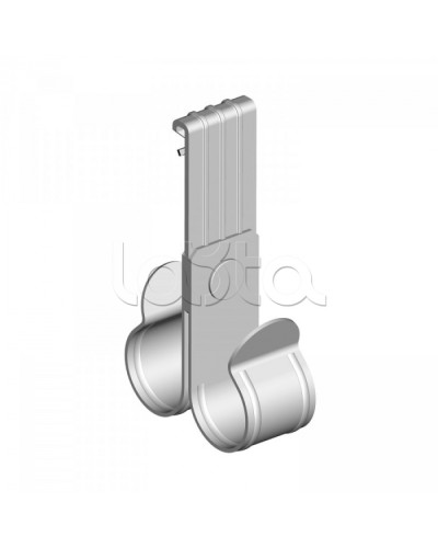 Зажим балочный вертикальный 1-5 мм под трубу 32 мм двойной Промрукав (PR08.5872) в Сергиевом Посаде Аксессуары для лотков Pintop.ru