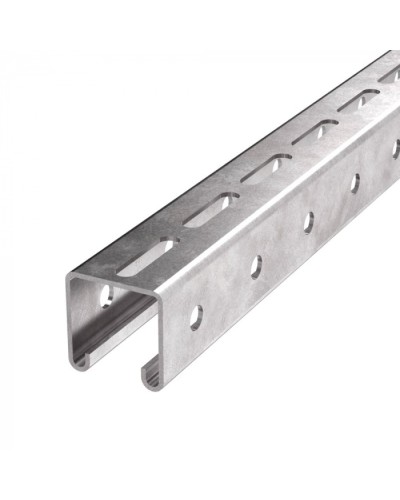 Профиль STRUT HDZ ПС-41х41х2200 (2,0 мм) Промрукав (PR08.5891) в Сергиевом Посаде Аксессуары для лотков Pintop.ru