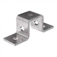 Пластина П-образная 5 отверстий профиль 41х41 HDZ Промрукав (PR08.8793)