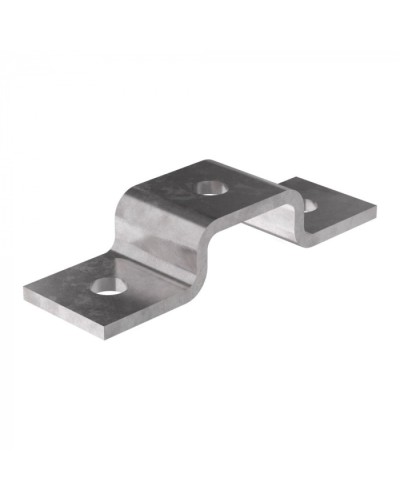 Пластина П-образная 3 отверстия профиль 41х21 HDZ Промрукав (PR08.8794) в Сергиевом Посаде Аксессуары для лотков Pintop.ru