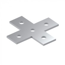 Пластина Х-образная 5 отверстий HDZ Промрукав (PR08.8809)