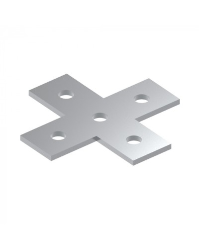 Пластина Х-образная 5 отверстий HDZ Промрукав (PR08.8809) в Сергиевом Посаде Аксессуары для лотков Pintop.ru
