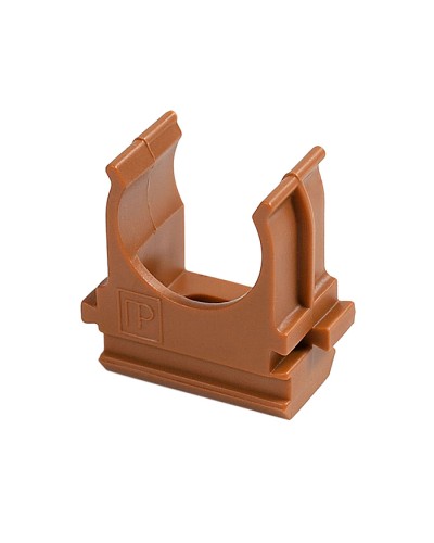 Крепёж-клипса для труб АБС-пластик бук д32 в малой упаковке (10шт/500шт уп/кор) Промрукав (PR13.0111) в Сергиевом Посаде Держатели, клипсы, скобы Pintop.ru