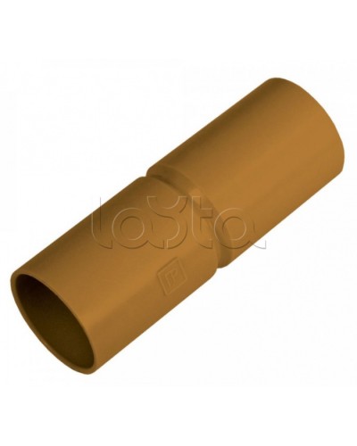 Патрубок-муфта с ограничителем бук д20 (10шт/800шт уп/кор) Промрукав (PR13.0230) в Сергиевом Посаде Повороты, муфты, тройники Pintop.ru