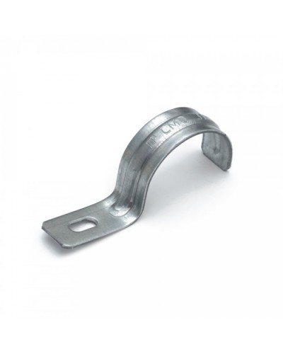 Скоба метал. однолапковая усиленная противопожарная СМОУ d31-32 мм (50шт/600шт уп/кор) Промрукав (PR13.02404) в Сергиевом Посаде Держатели, клипсы, скобы Pintop.ru