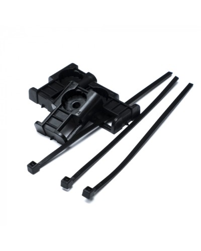 Комплекты крепления площадка для прямого монтажа черная со стяжкой 2,5х100 мм (100 шт) Промрукав (PR13.02513) в Сергиевом Посаде Аксессуары для кабель-канала Pintop.ru