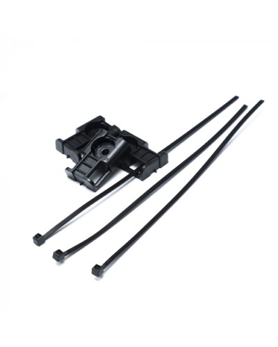 Комплекты крепления площадка для прямого монтажа черная со стяжкой 3,6х150 мм (100 шт) Промрукав (PR13.02515) в Сергиевом Посаде Аксессуары для кабель-канала Pintop.ru