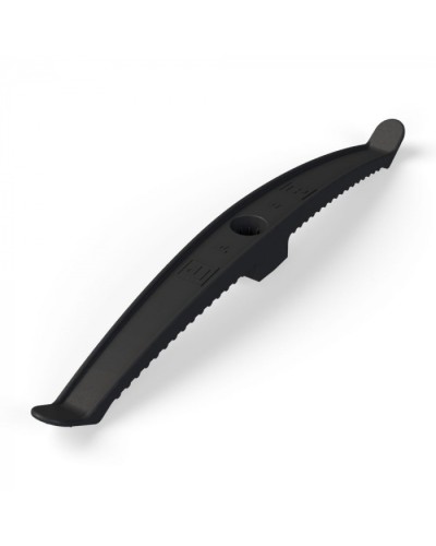 Держатель кабеля двусторонний для прямого монтажа в гофроящике черный (100 шт/кор) Промрукав (PR13.0488) в Сергиевом Посаде Аксессуары для кабель-канала Pintop.ru