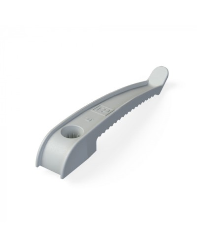 Держатель кабеля односторонний для прямого монтажа в гофроящике серый (200 шт/кор) Промрукав (PR13.0490) в Сергиевом Посаде Аксессуары для кабель-канала Pintop.ru