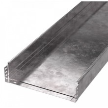 Лоток неперфорированный Стандарт 400х100х3000 (1,0 мм) (6 м/уп) Промрукав (PR16.0060)