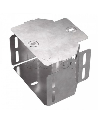 Переходник симметричный с крышкой Стандарт 150х100х100 Промрукав (PR16.0470) в Сергиевом Посаде Аксессуары для лотков Pintop.ru