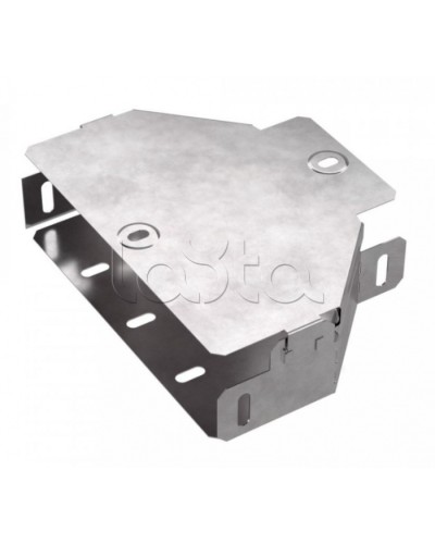 Переходник симметричный с крышкой Стандарт 200х100х50 Промрукав (PR16.0471) в Сергиевом Посаде Аксессуары для лотков Pintop.ru