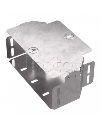 Переходник симметричный с крышкой Стандарт 200х150х80 Промрукав (PR16.0474) в Сергиевом Посаде Аксессуары для лотков Pintop.ru