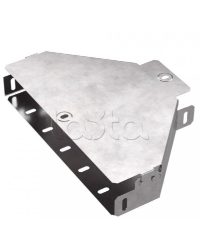 Переходник симметричный с крышкой Стандарт 300х100х50 Промрукав (PR16.0477) в Сергиевом Посаде Аксессуары для лотков Pintop.ru