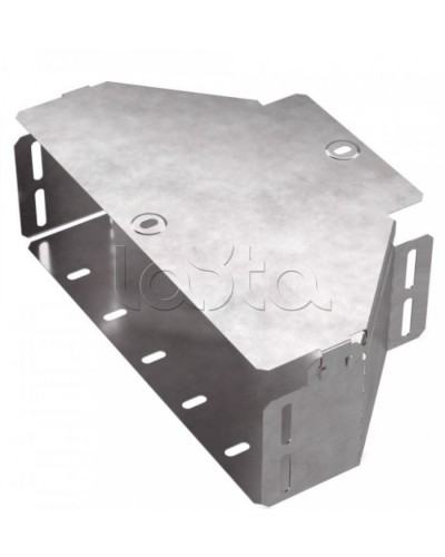 Переходник симметричный с крышкой Стандарт 300х150х100 Промрукав (PR16.0484) в Сергиевом Посаде Аксессуары для лотков Pintop.ru