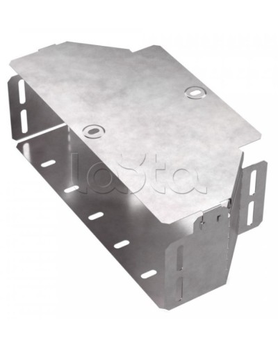 Переходник симметричный с крышкой Стандарт 300х200х100 Промрукав (PR16.0485) в Сергиевом Посаде Аксессуары для лотков Pintop.ru