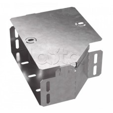 Переходник левый с крышкой Стандарт 200х150х80 Промрукав (PR16.0492)