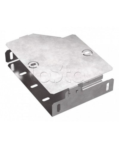 Переходник правый с крышкой Стандарт 200х150х50 Промрукав (PR16.0508) в Сергиевом Посаде Аксессуары для лотков Pintop.ru