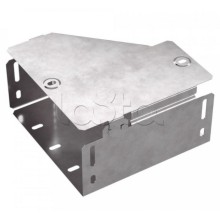 Переходник правый с крышкой Стандарт 200х100х100 Промрукав (PR16.0511)